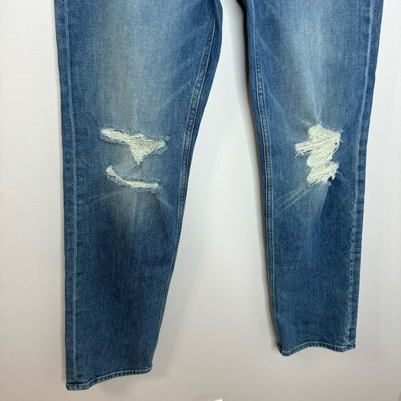 Mother Superior High Waisted Study Hover Straight Jeans Something Reveal Sz. 26 - Picture 6 of 16